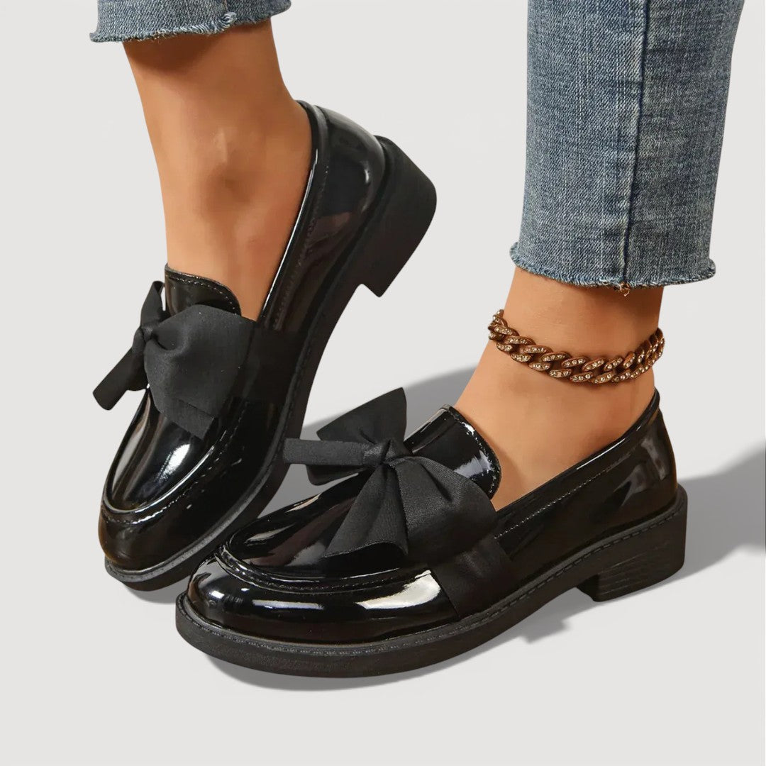 MAERYL | Mocassini con fiocco decorativo