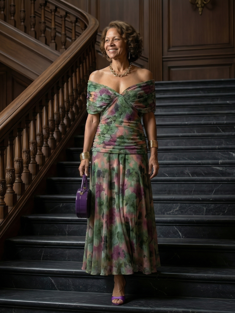 Juanita | Abito midi stile "gitana"