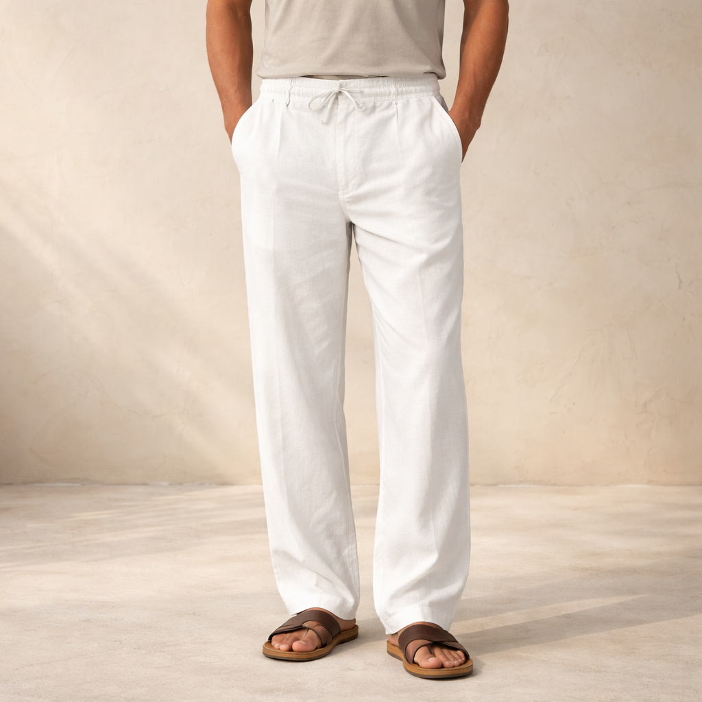 MASSIMO | Pantalone a gamba larga
