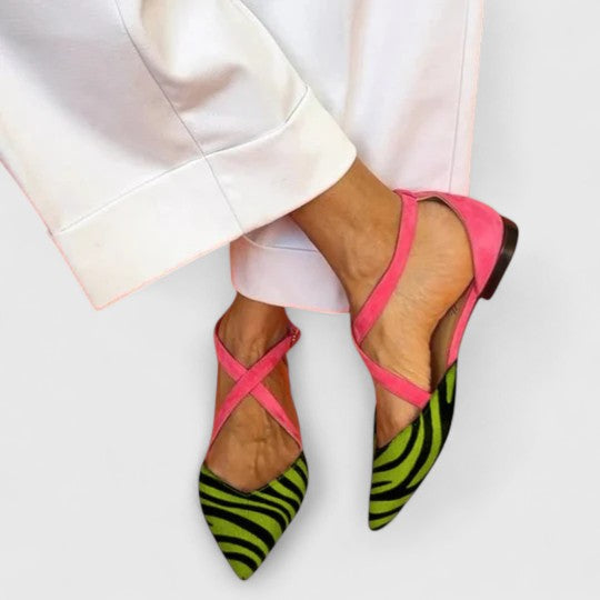 Khreysa | Ballerine eleganti con cinturino