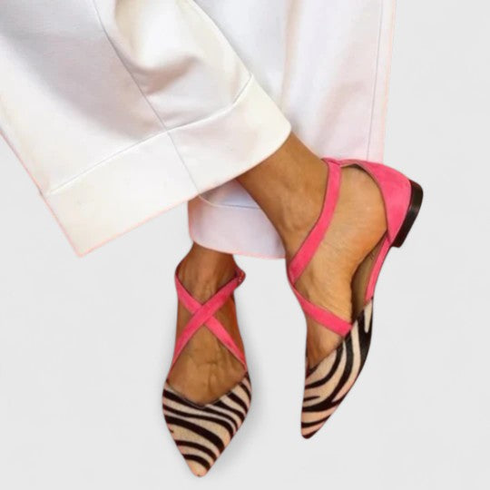 Khreysa | Ballerine eleganti con cinturino