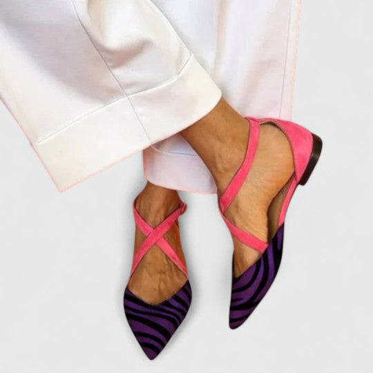 Khreysa | Ballerine eleganti con cinturino
