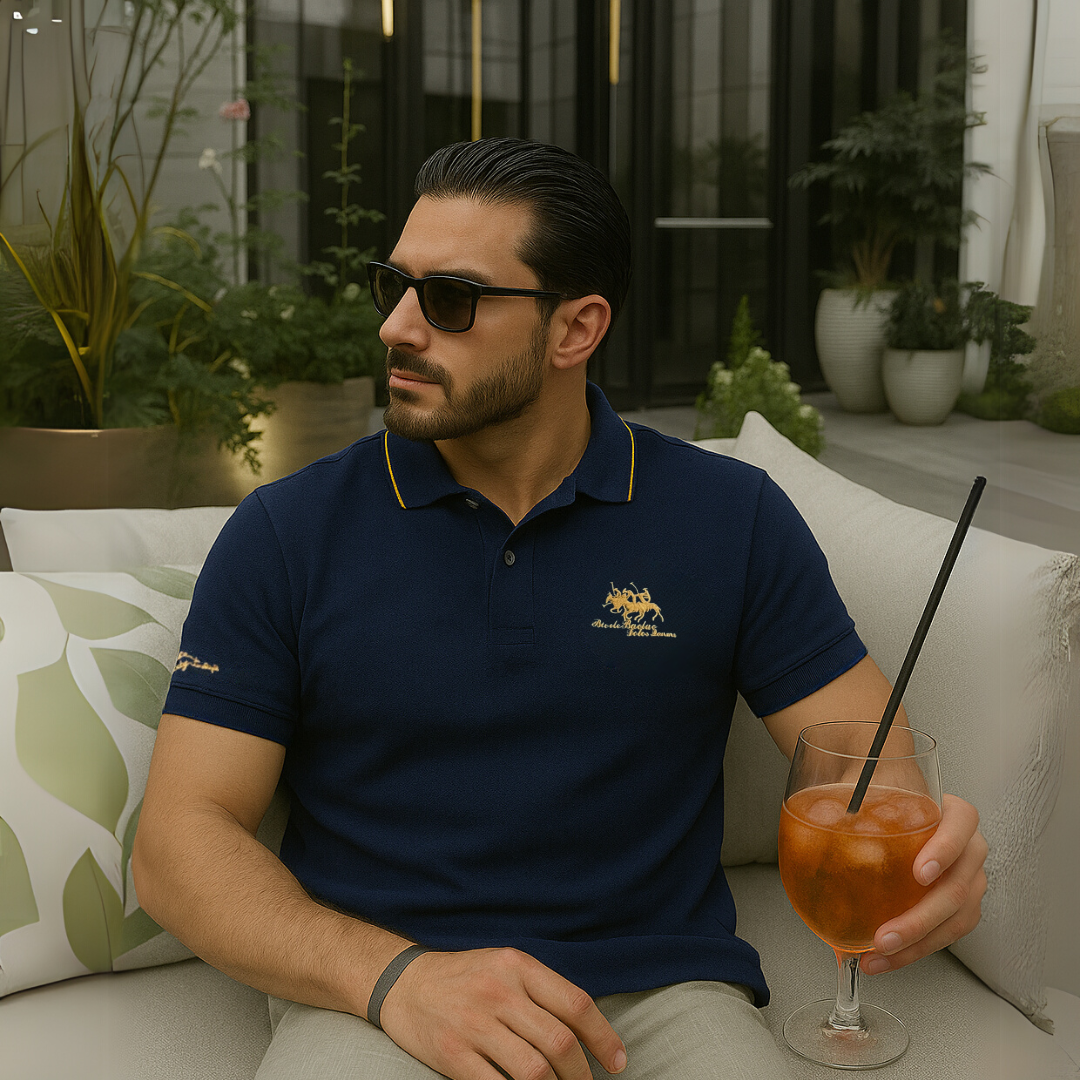 JOSEPH | Polo classico in cotone con ricamo esclusivo