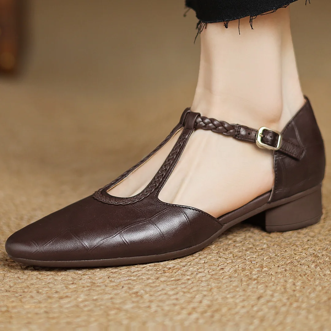 Clara | Scarpe Mary Jane ortopediche in pelle
