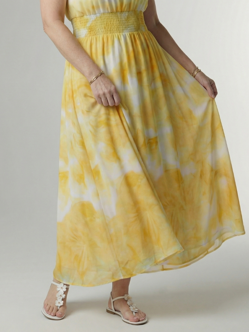 Martina | Abito midi all'americana