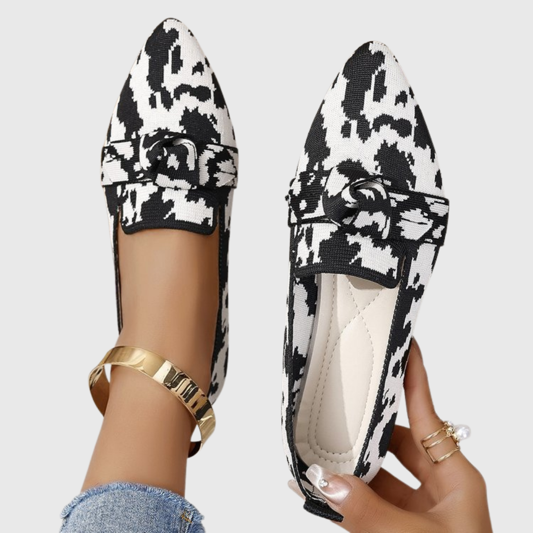 Mabel | Mocassini comfort con stampa dalmata