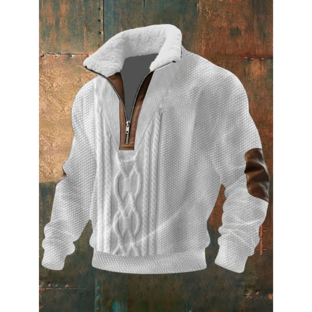 LONER | Maglia in pile con cerniera