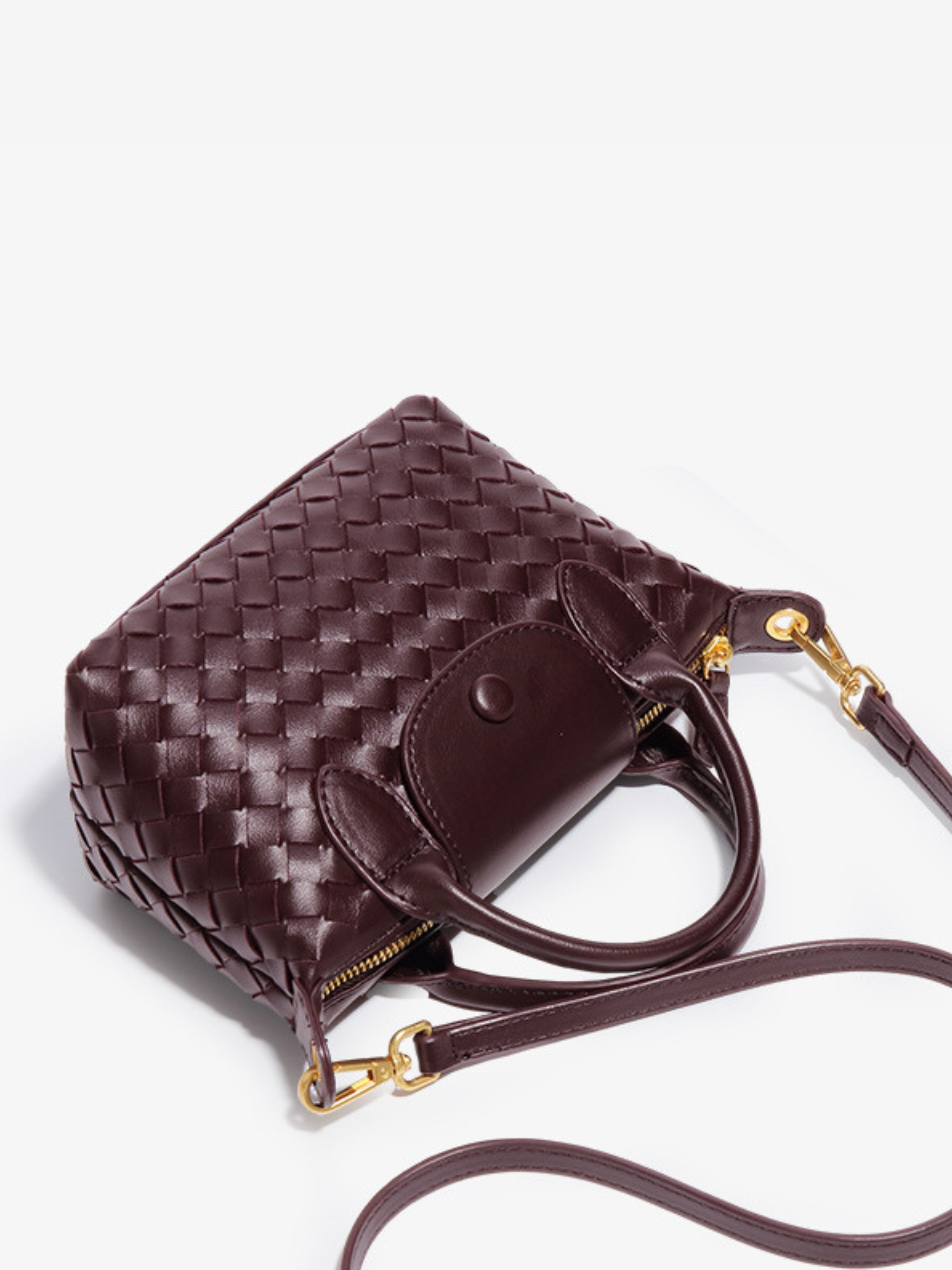 Elise | Borsa Convertibile Piccola Intrecciata