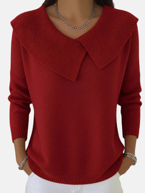 Lucia | Maglia calda con collo morbido