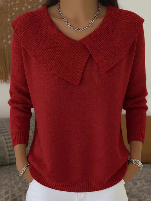 Lucia | Maglia calda con collo morbido