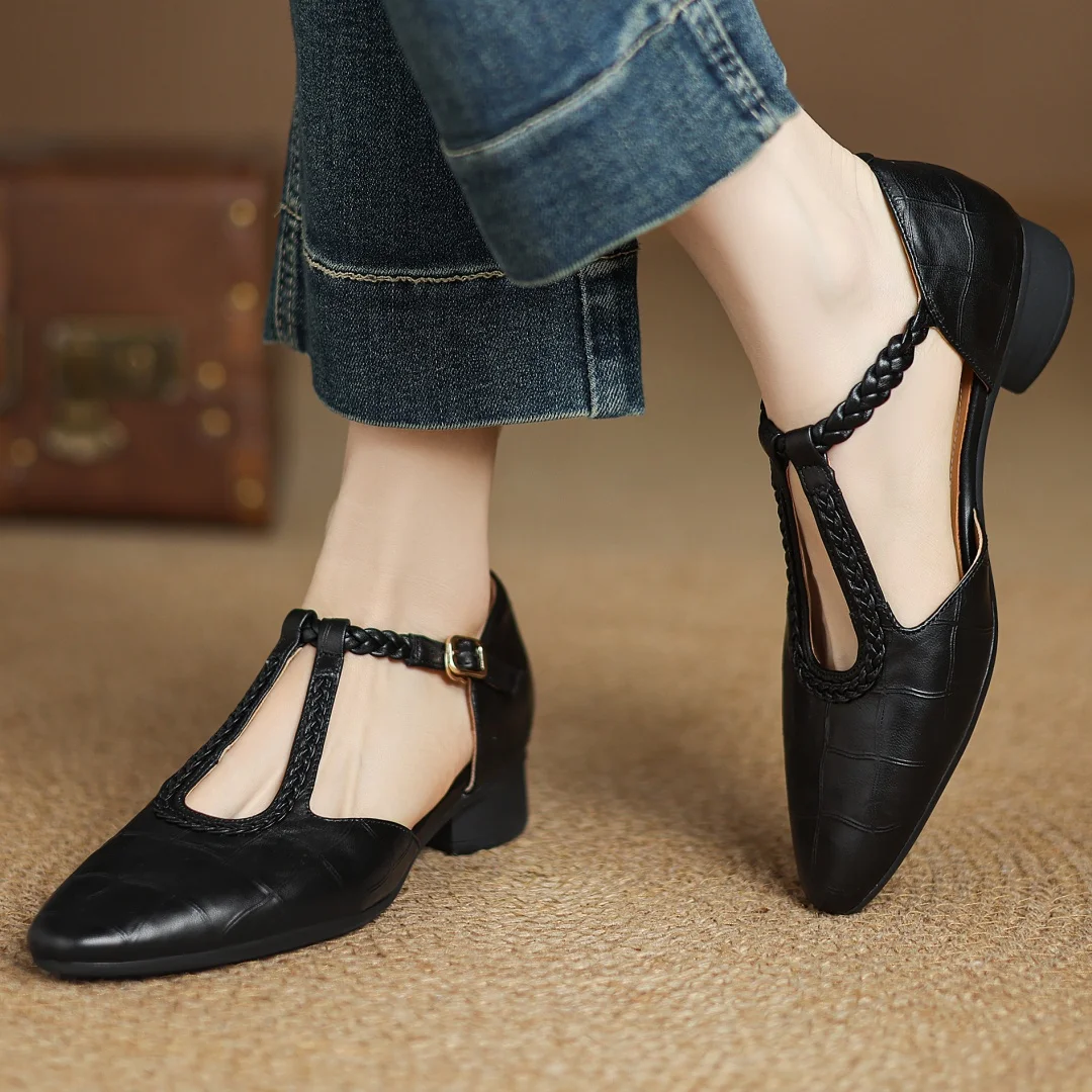 Clara | Scarpe Mary Jane ortopediche in pelle