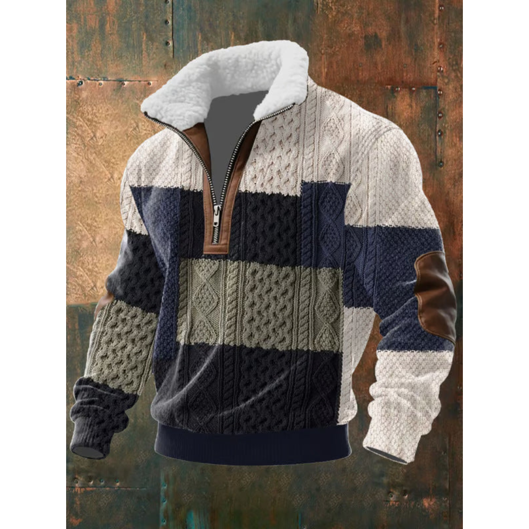LONER | Maglia in pile con cerniera