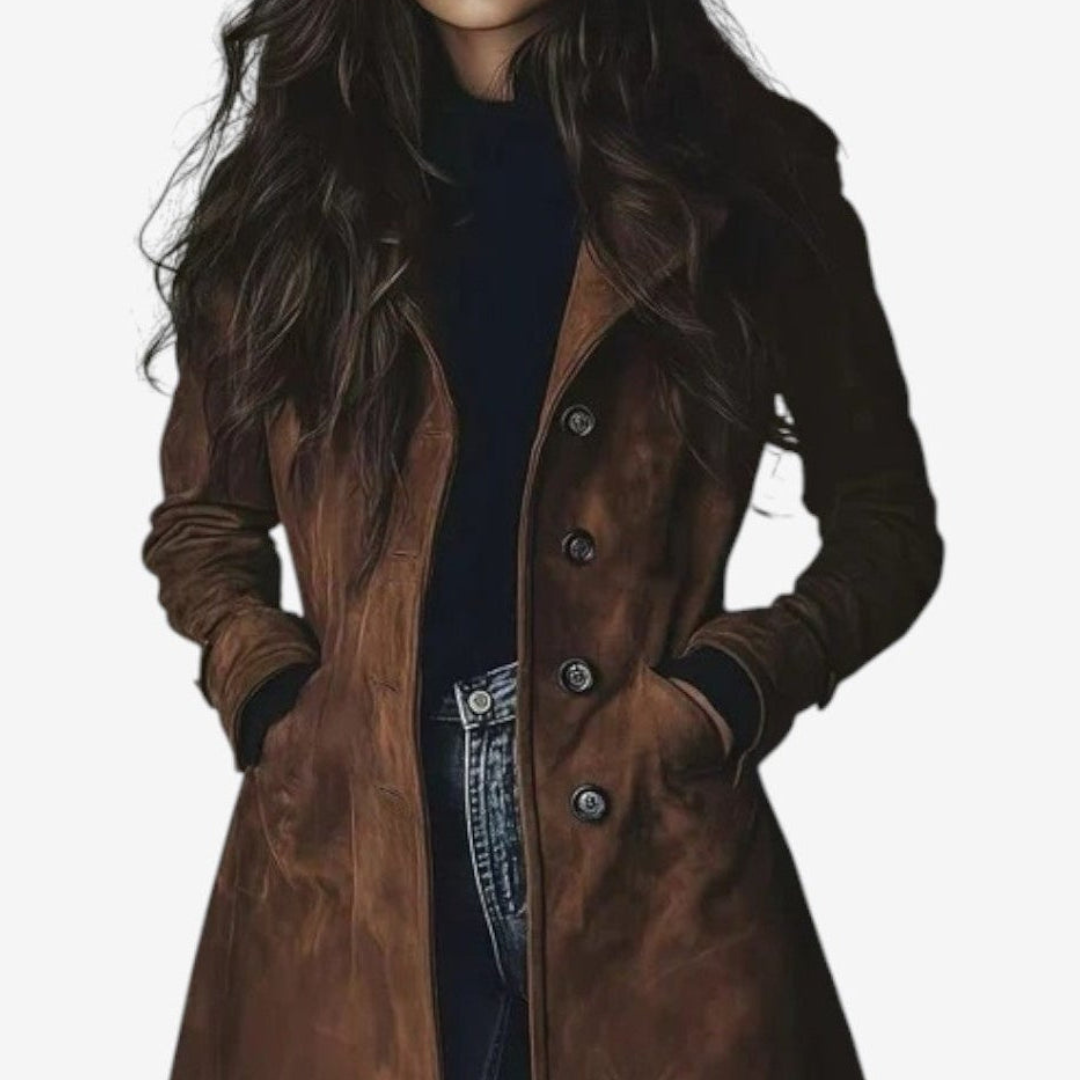 Sygrid™ Cappotto Lungo Elegante per Calore e Stile Senza Tempo