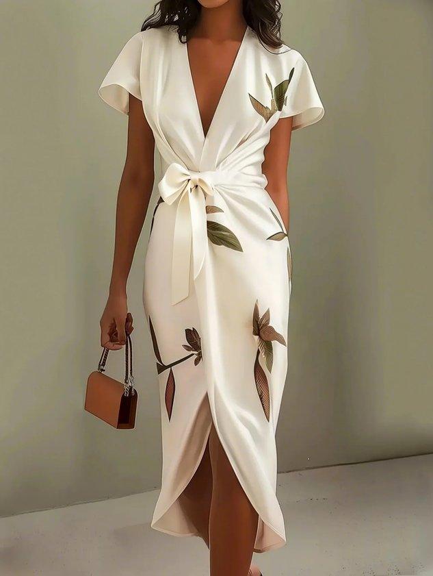 Harper™ | Vestito a Portafoglio Elegante