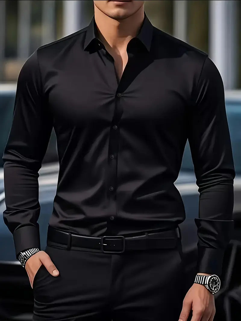 MARCEL | Camicia classica a maniche lunghe
