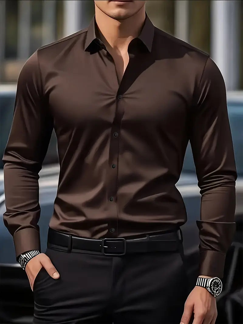 MARCEL | Camicia classica a maniche lunghe