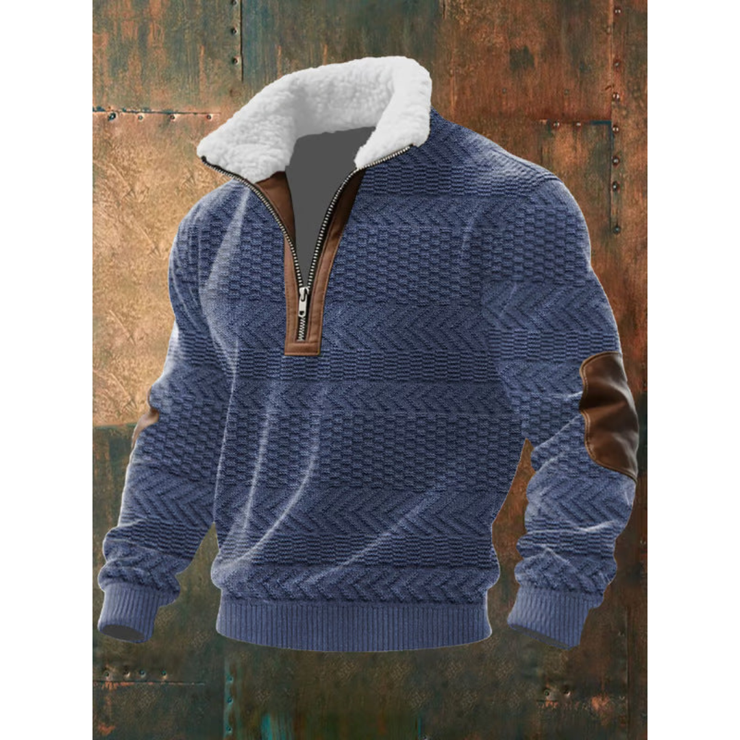 LONER | Maglia in pile con cerniera