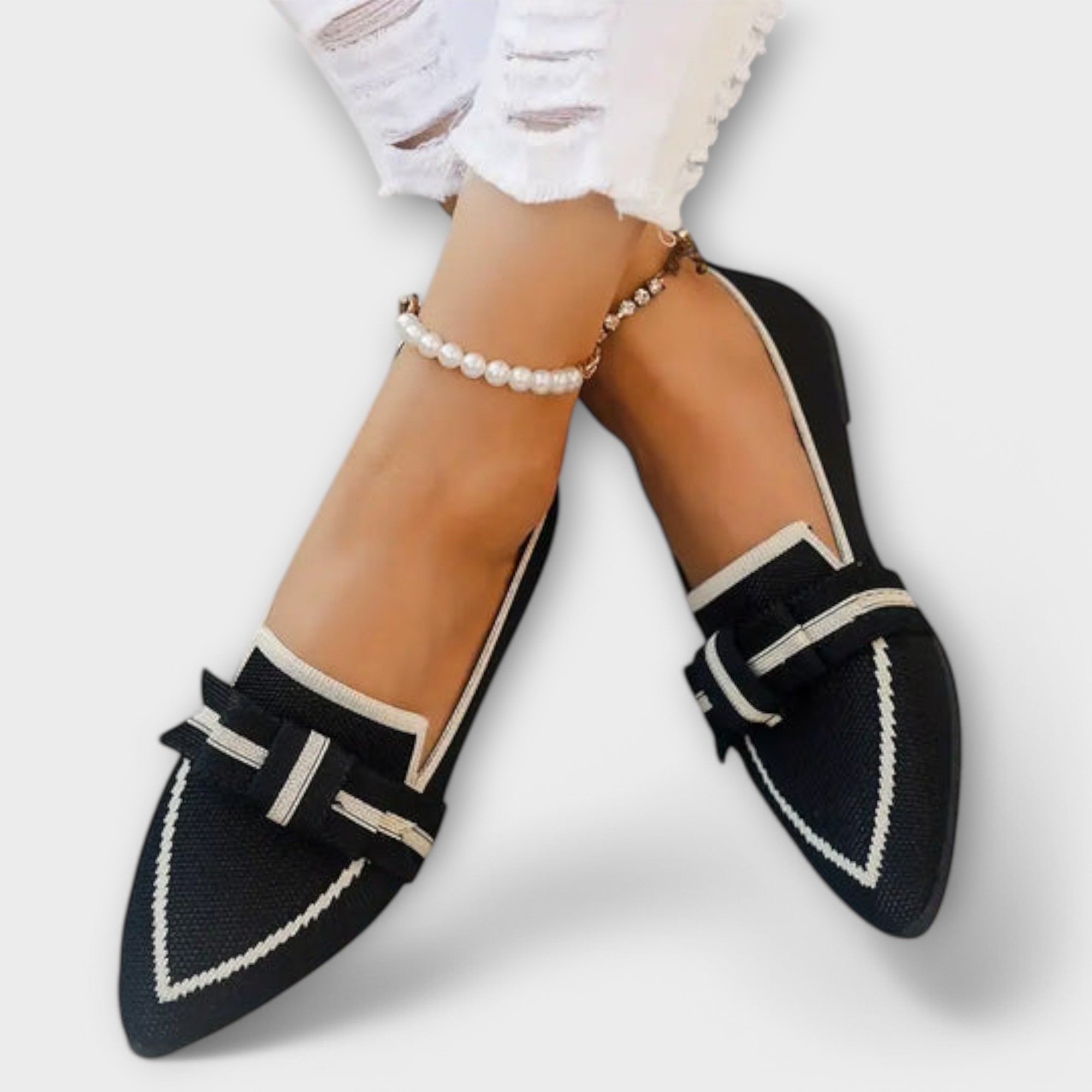 Celia - Scarpe basse intrecciate