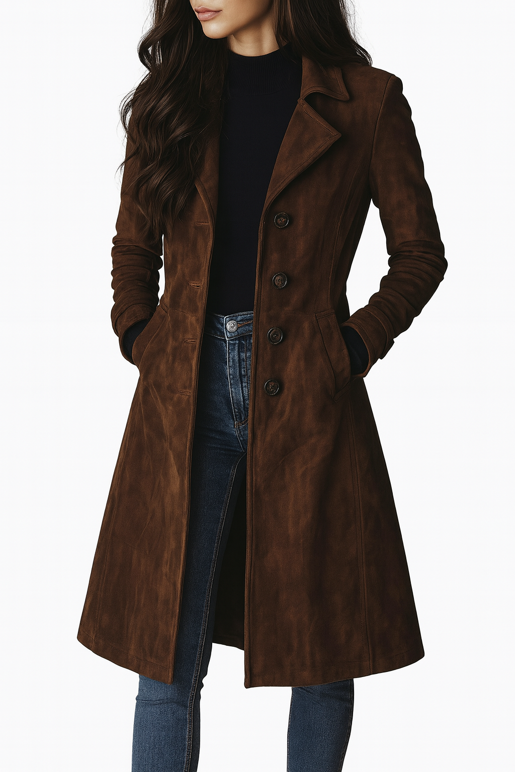 Sygrid™ Cappotto Lungo Elegante per Calore e Stile Senza Tempo