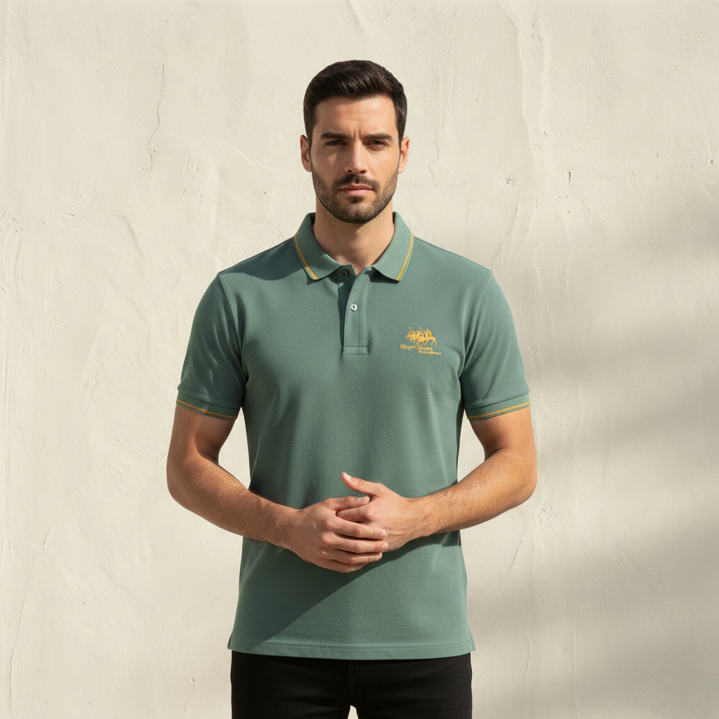 JOSEPH | Polo classico in cotone con ricamo esclusivo