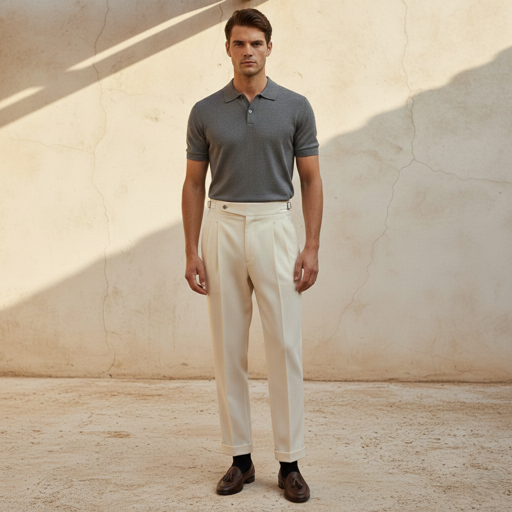 SELEC | Pantaloni con pinces