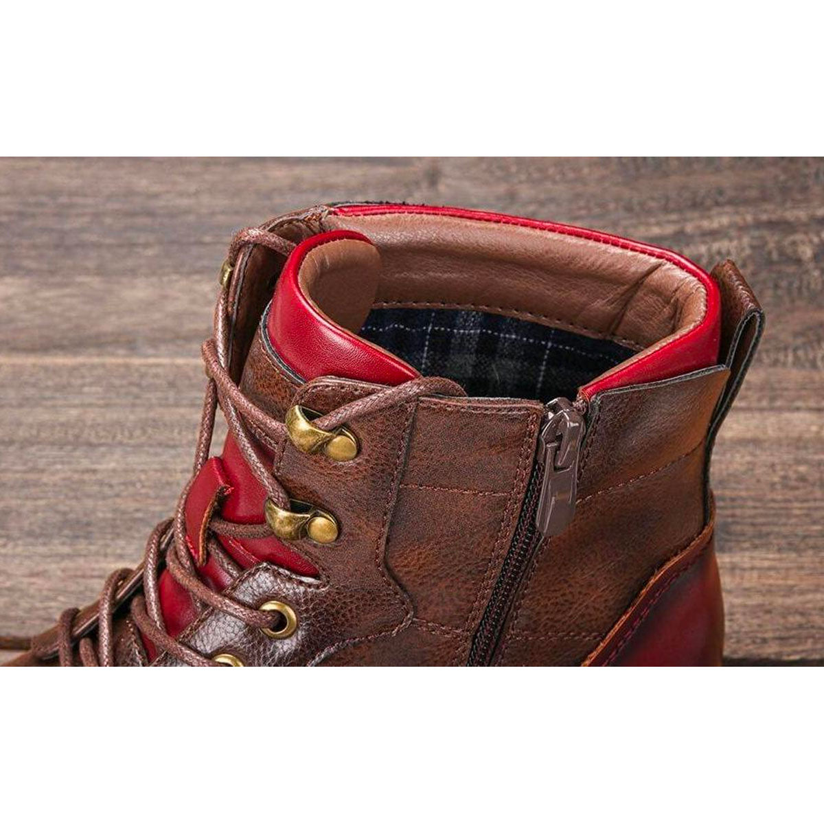 ETHAN | Stivaletti Oxford in pelle fatti a mano