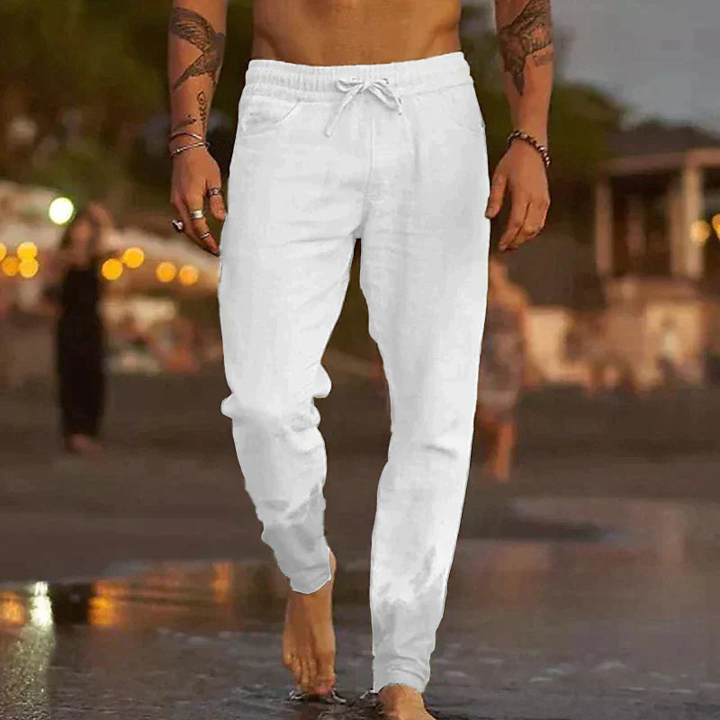 GABRIELE | Pantalone in lino