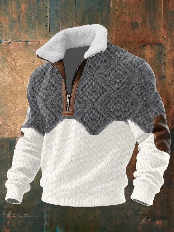 LONER | Maglia in pile con cerniera