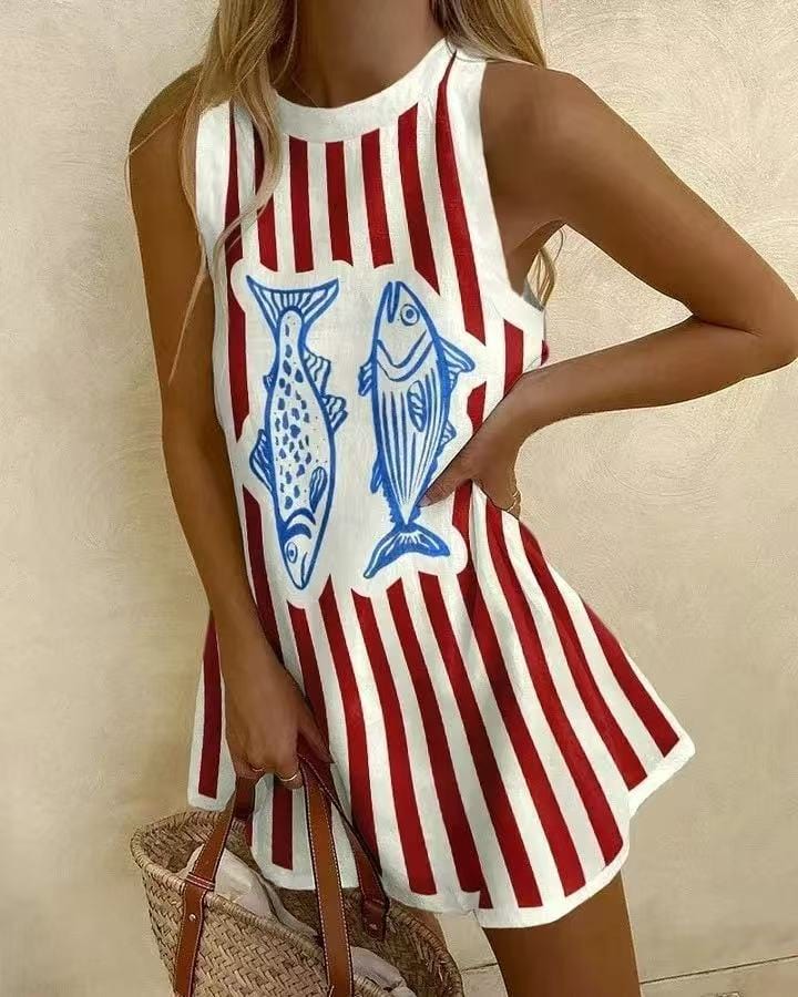 Pearl | Vestito mini in lino