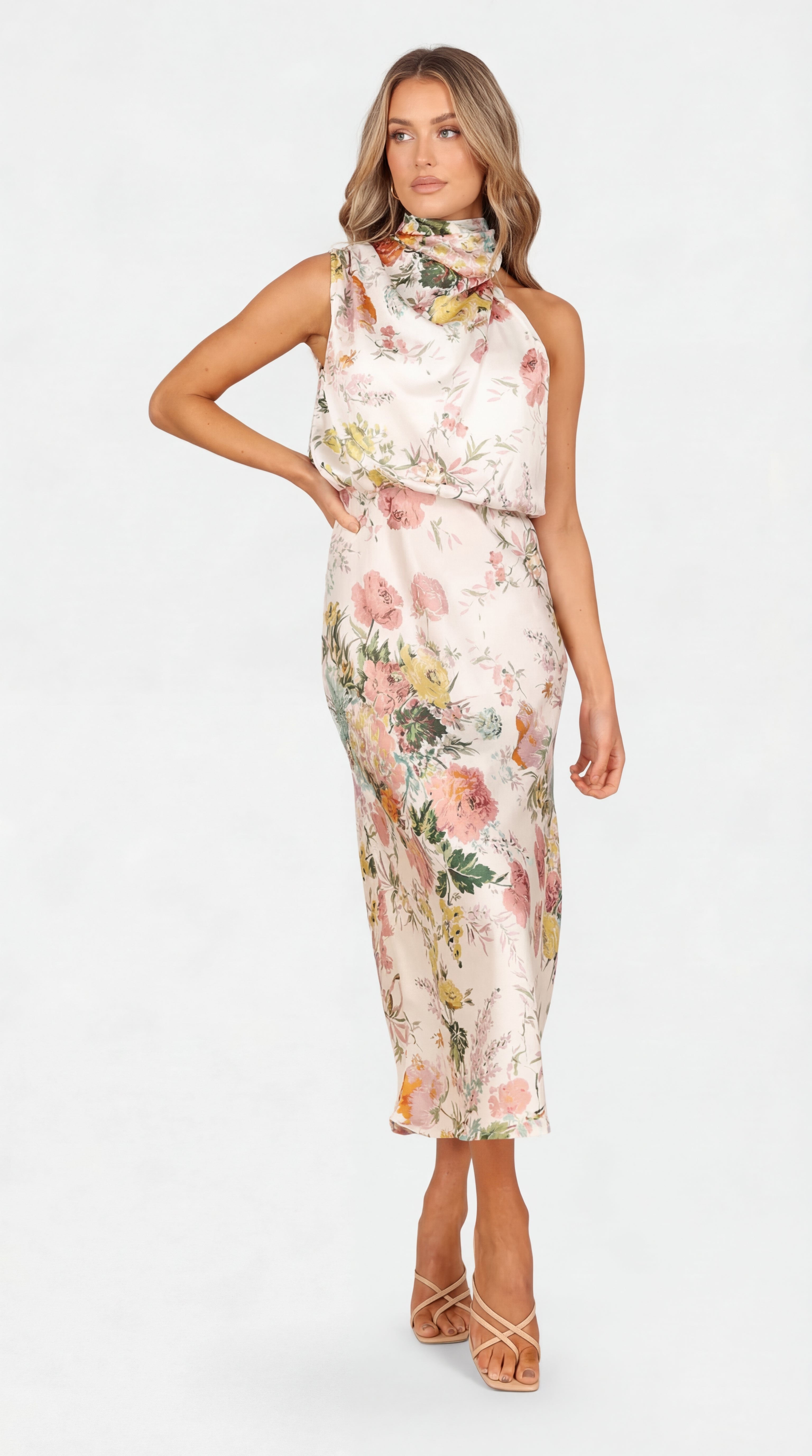 Lisa | Maxi floreale all'americana