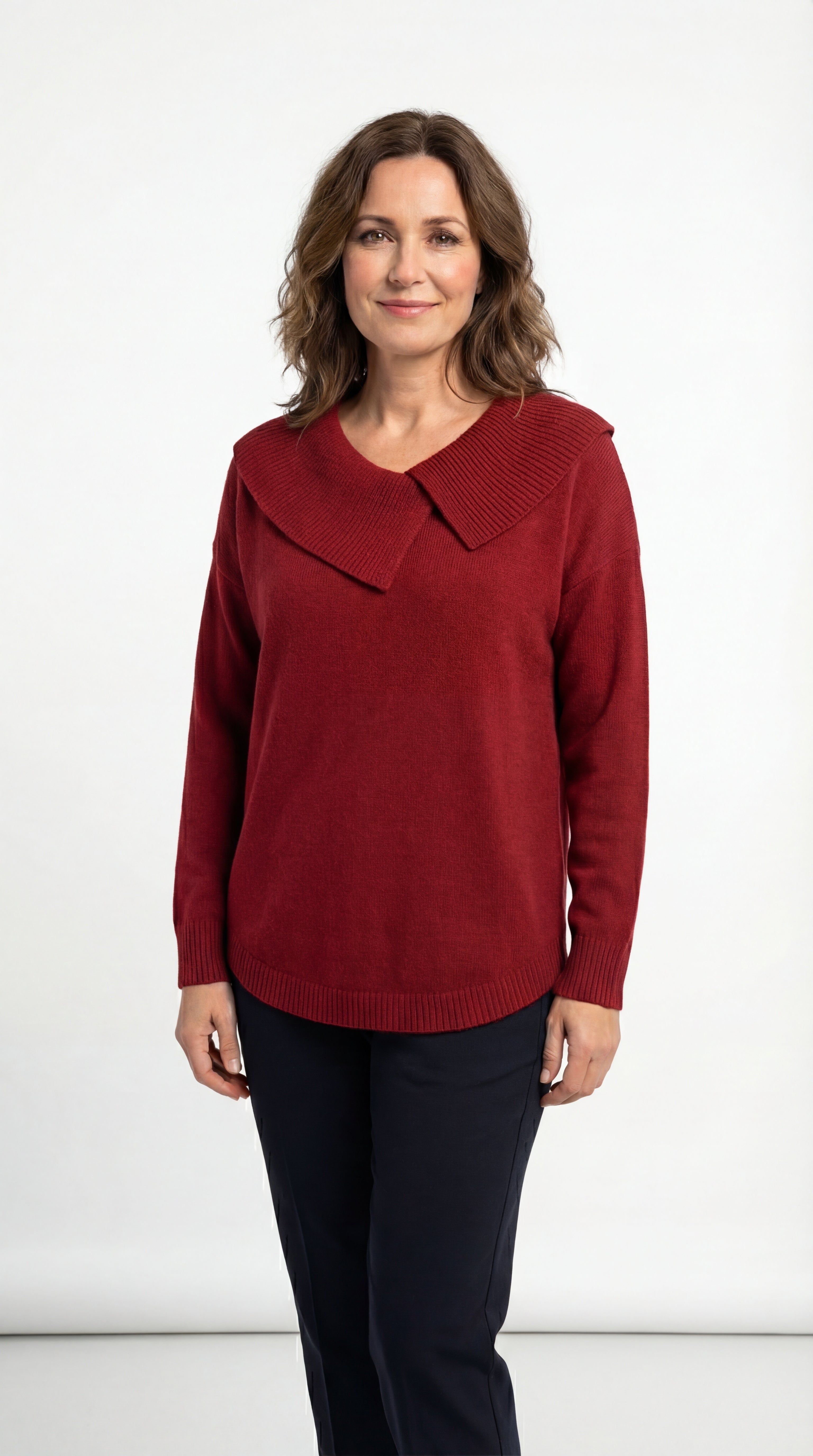 Lucia | Maglia calda con collo morbido