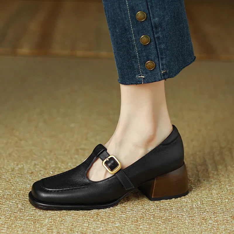 Patricia | Scarpe ortopediche a T con cinturino