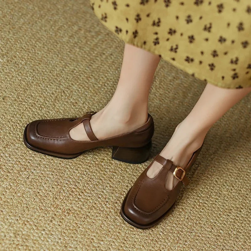 Patricia | Scarpe ortopediche a T con cinturino