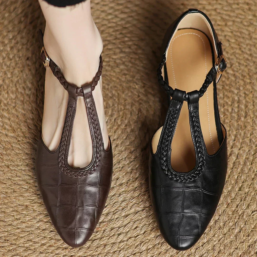 Clara | Scarpe Mary Jane ortopediche in pelle