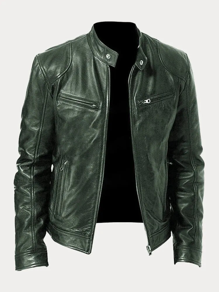 SCOTT | Giacca in pelle di stagione