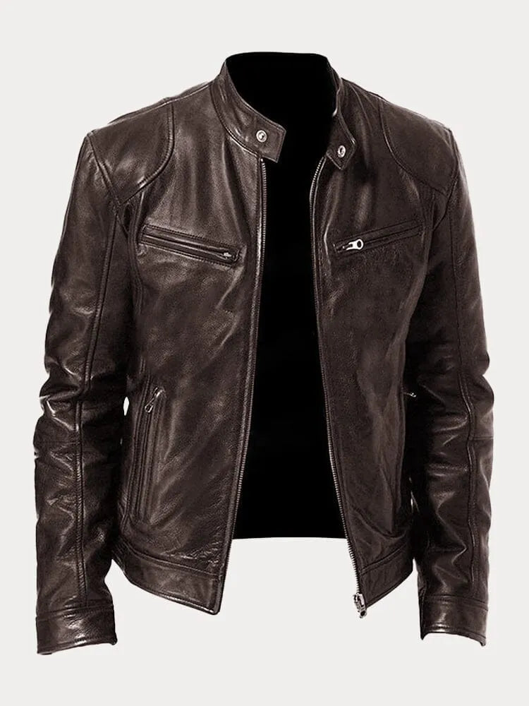 SCOTT | Giacca in pelle di stagione