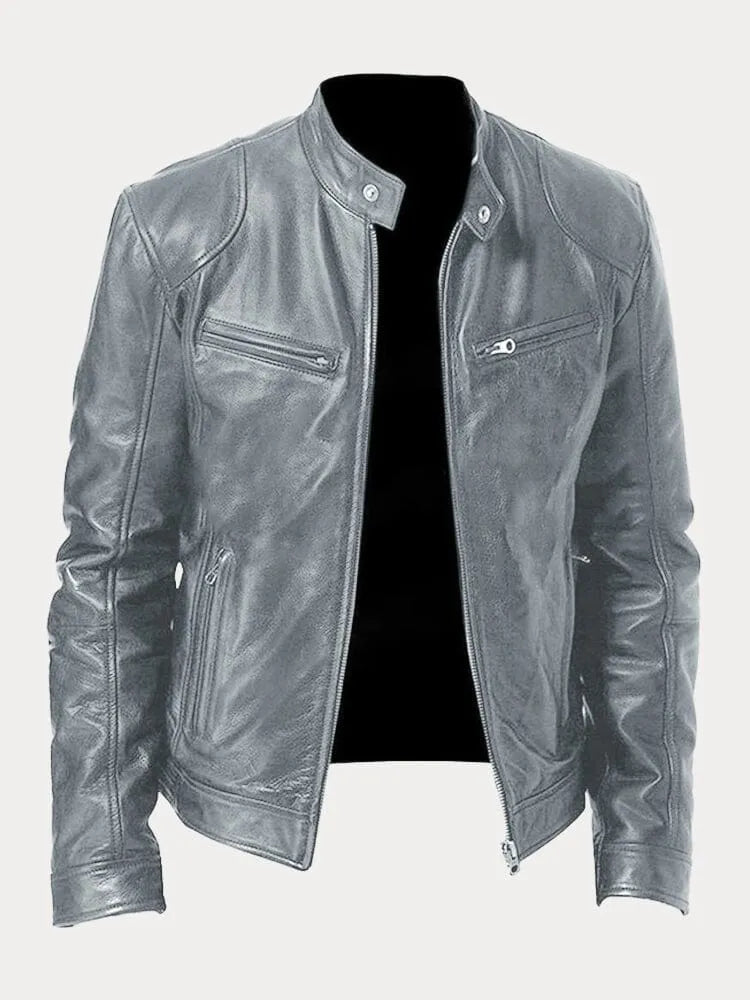 SCOTT | Giacca in pelle di stagione