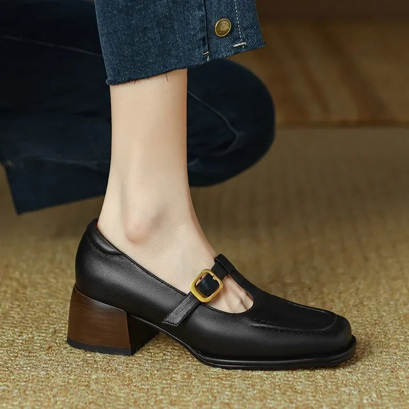 Patricia | Scarpe ortopediche a T con cinturino