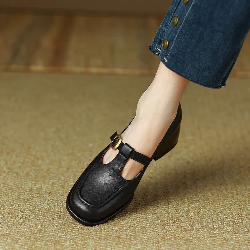 Patricia | Scarpe ortopediche a T con cinturino