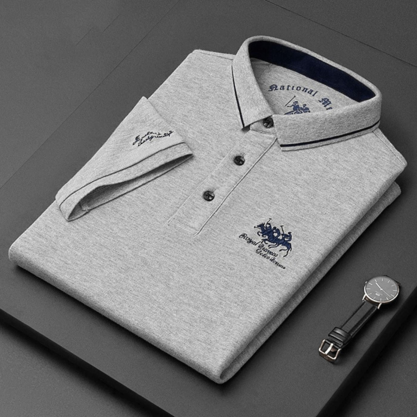 JOSEPH | Polo classico in cotone con ricamo esclusivo
