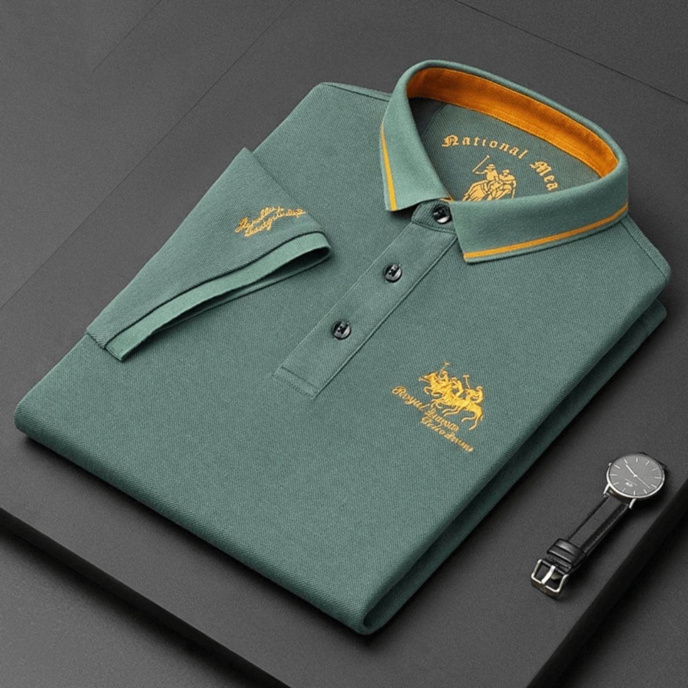 JOSEPH | Polo classico in cotone con ricamo esclusivo