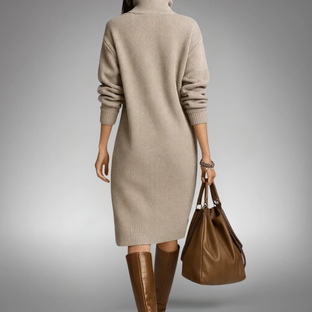 Constance™ | Abito in maglia morbida con bottoni