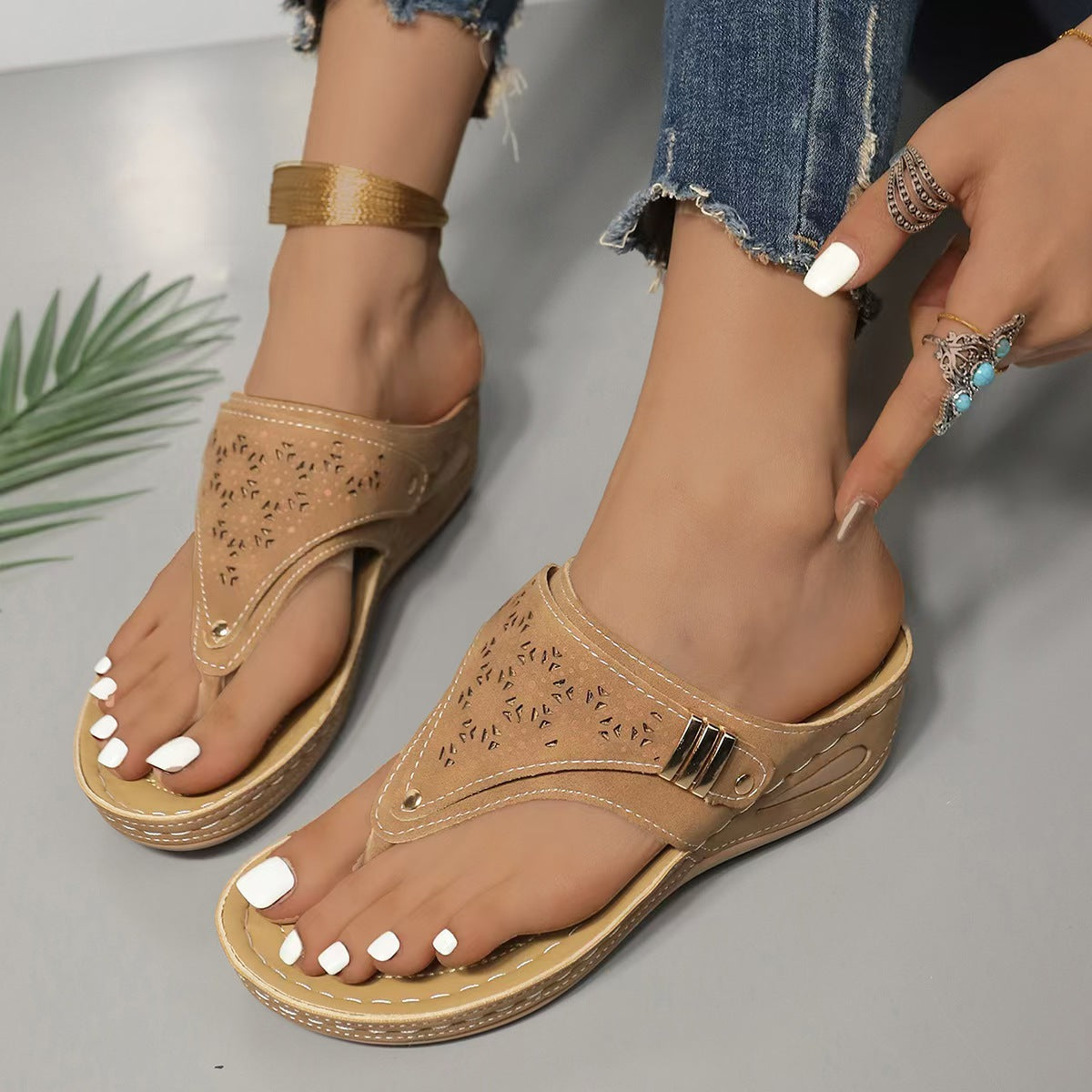 Archella | Sandalias de cuña con confort y sujeción