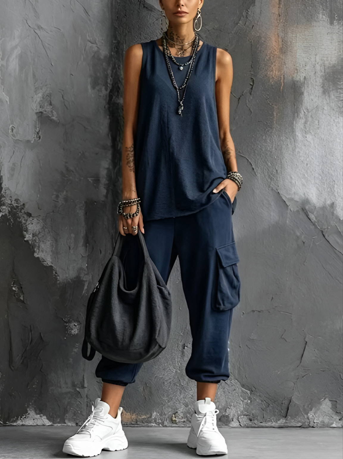 Noemi | Completo casual di comfort urbano