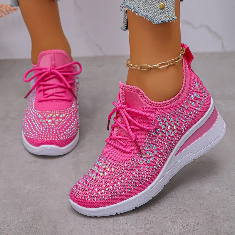 Scarpe da ginnastica comode in mesh traspirante
