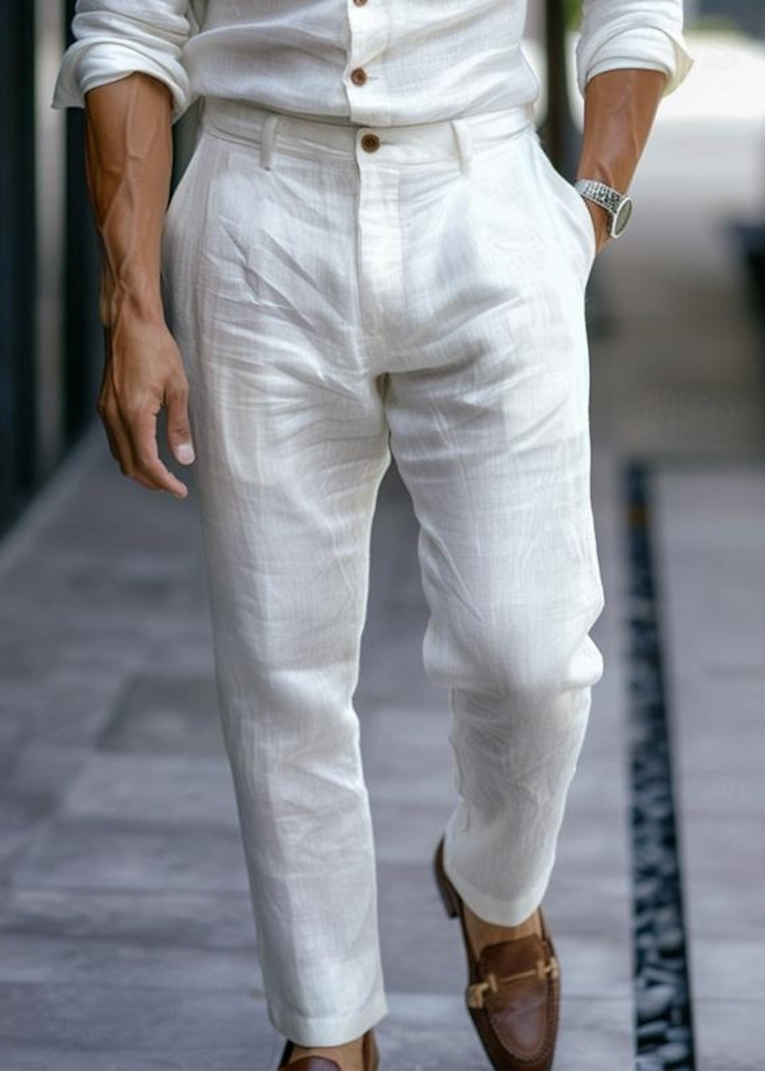 RICHARD | Pantaloni eleganti leggeri
