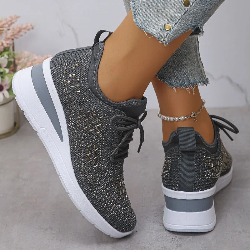Scarpe da ginnastica comode in mesh traspirante