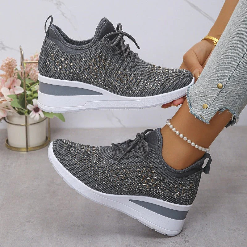 Scarpe da ginnastica comode in mesh traspirante