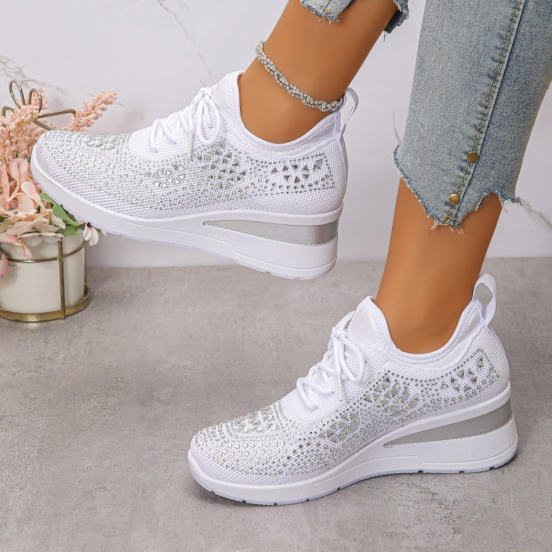 Scarpe da ginnastica comode in mesh traspirante