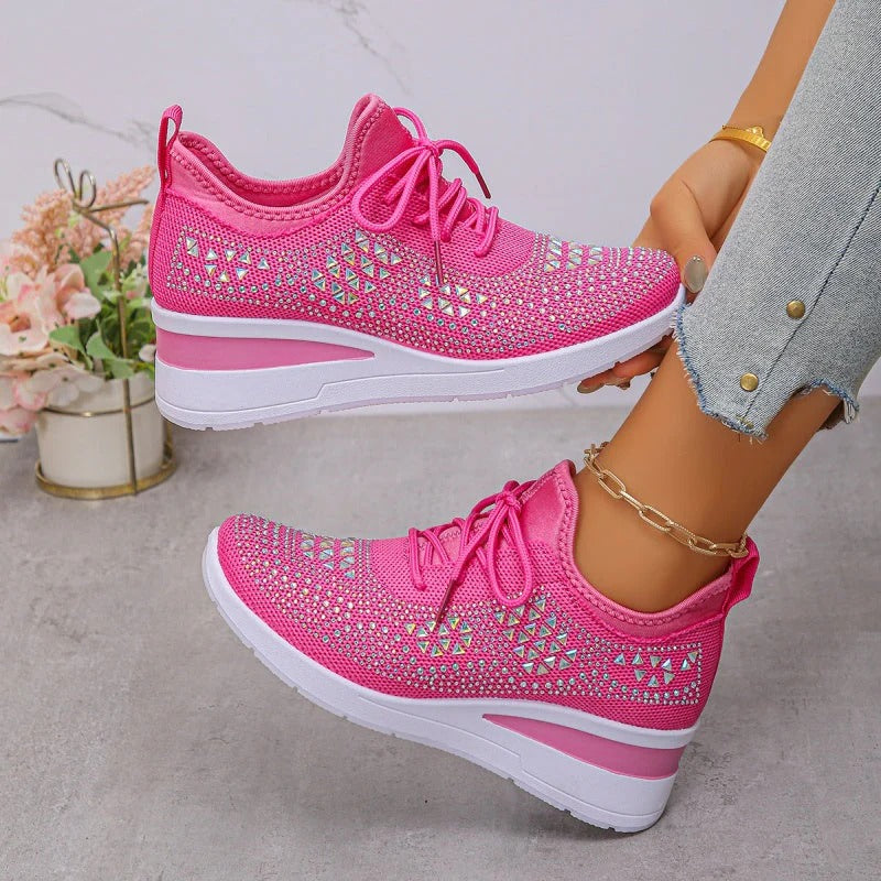 Scarpe da ginnastica comode in mesh traspirante